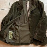 Giacca velluto a costine larghe