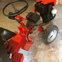 Motozappa con carrello