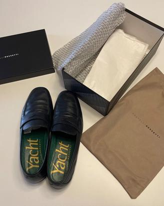 FRATELLI ROSSETTI 51890 MOCASSINO TAGLIA 10 MARINE