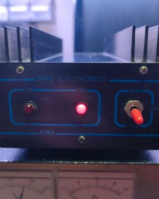 📻⚡ AMPLIFICATORE LINEARE BIAS ELECTRONICS A140 ⚡