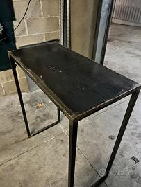 Tavolo consolle ferro