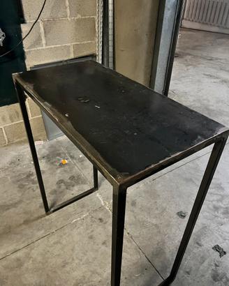 Tavolo consolle ferro