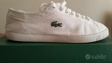 Lacoste Marcel tela Unisex tg 40.5 uk 7 perfette