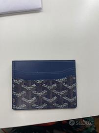 Portafoglio Goyard Blu