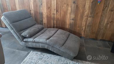 Chaise Longue, sdraio da interno Grigia