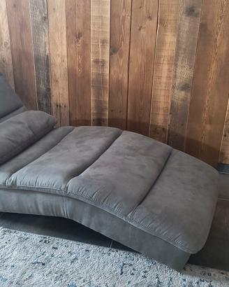Chaise Longue, sdraio da interno Grigia