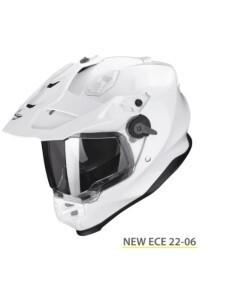 Casco adventure ADF 9000 SCORPION bianco perlato