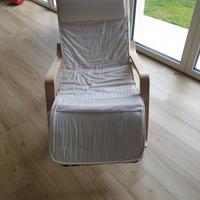 Sedia a dondolo POANG di IKEA
