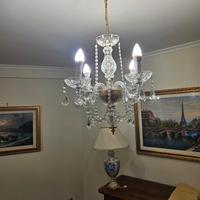 Lampadario in cristallo