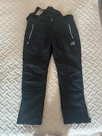 Pantaloni da sci con bretelle staccabili tg L