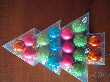 palline in scatola natale