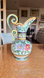 Brocca decorativa in ceramica – L’Antica Deruta