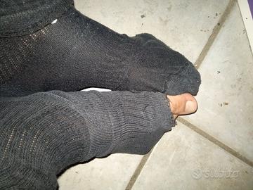 calzini donna usati e usurati