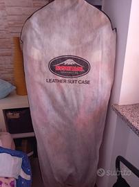 tuta invernale in pelle x moto