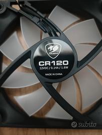 ventole pc 120mm cougar rgb NUOVE