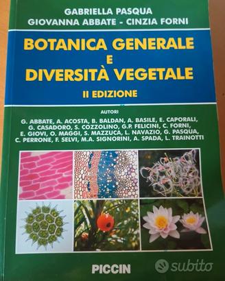 Libro Botanica generale e diversita' vegetale