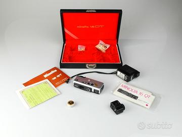 Minolta 16 QT fotocamera spia analogica