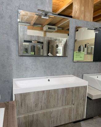 SUPER PROMO! MOBILE BAGNO 100 CM CANNETTATO