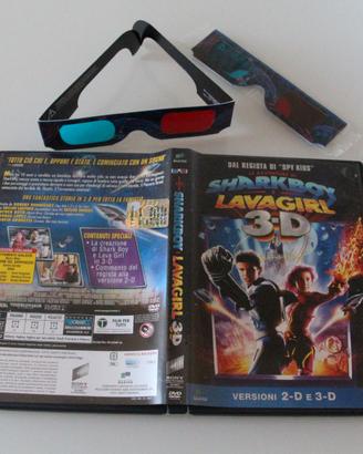 Sharkboy e Lavagirl 3-D con 2 Occhiali 3d