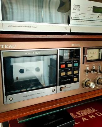 TEAC A 800 deck cassette VENDUTO.