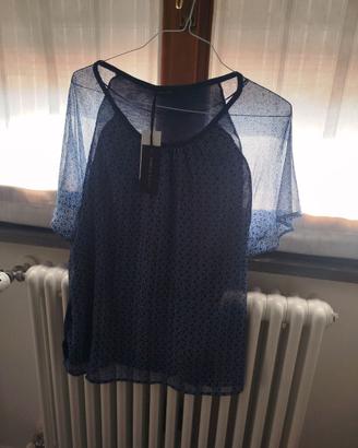 Maglietta donna Fiorella rubino