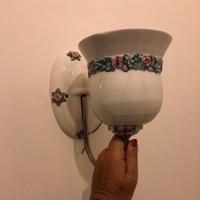Set da bagno in ceramica dipinto a mano