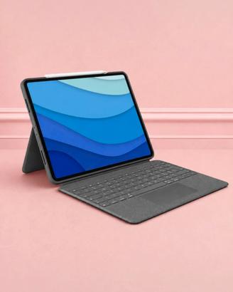 Tastiera Logitech - Combo Touch per Ipad Pro 12,9”
