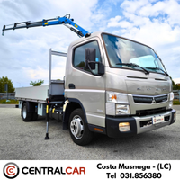 Mitsubishi Canter 3C15 gru DN 3.6 + cassone fisso