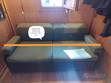 divano letto vintage IPE anni 60/70