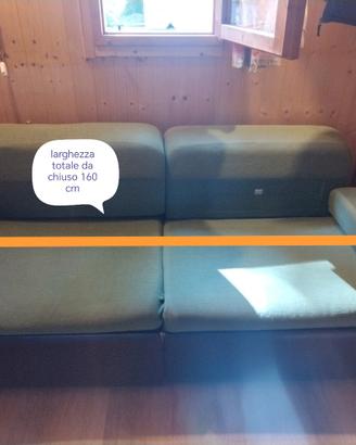 divano letto vintage IPE anni 60/70