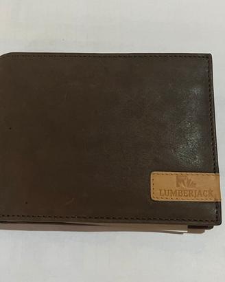 Portafoglio Lumberjack Genuine Leather Vera Pelle