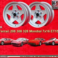 2 pz cerchi Ferrari,Volvo 308 7x16 ET15 5x108