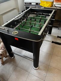 Calcio balilla NG Biliardi nero da pulire e oliare