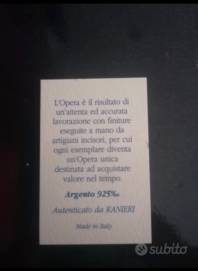 Cornice Ranieri Argenti - Arredamento e Casalinghi In vendita a Como