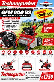 Trincia a martelli Technogarden GMF 600 BS