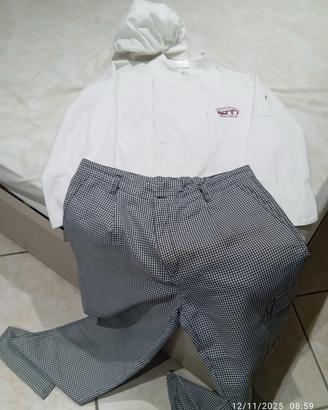 Pantaloni Giacca Cucina