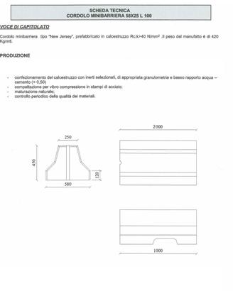 NEW JERSEY IN CEMENTO CM.58XH45 X L=180