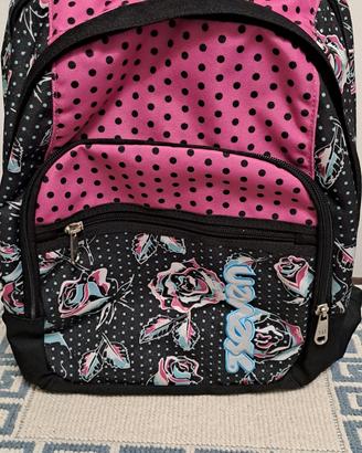 zaino seven originale rosa/nero