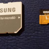 MicroSD 1TB Gigastone 4K Camera Extreme + Adattato