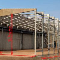 Struttura metallica medio-leggera