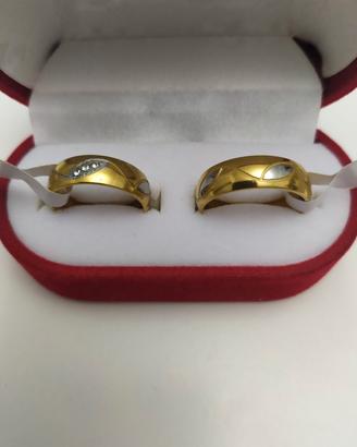 COPPIA FEDI DESIGN FOGLIE INTARSIATE PLACCATE ORO 