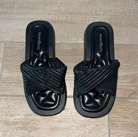 Ciabatte Dame Rose nere - numero 38