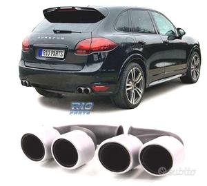 TERMINALI SCARICO PORSCHE CAYENNE V8 GTS TURBO S 1