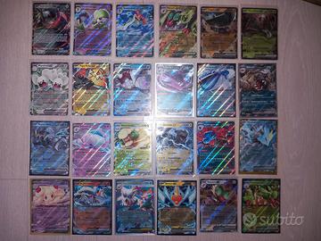 Lotto 24 Carte Pokemon Ita Rare EX Holo Vari Set