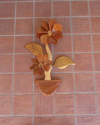 Fiore in legno