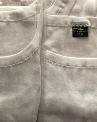Canottiere Ever XL uomo cotone originali nuove