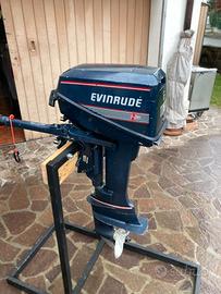 EVINRUDE 6 cv motore barca fuoribordo piede corto