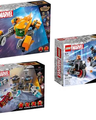 LEGO 76254 76288 76260 Marvel Iron Man Black Widow