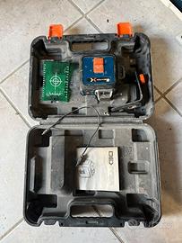 Livella Laser DEXTER 3x360° Verde Autolivellante