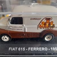 Fiat 615 Furgone Modellino Scala 1_43 